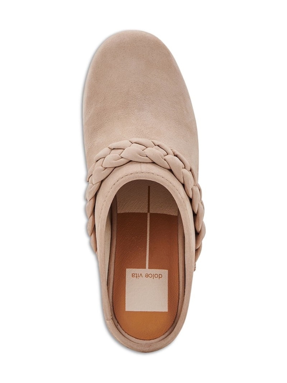 Dolce Vita Suede Braided Clog Mules Size 7.5 - Picture 3 of 8